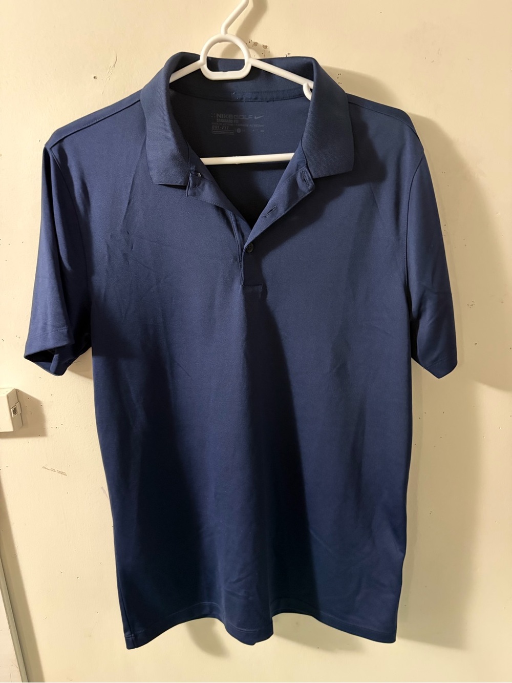 Nike Men's Navy Blue Polo Shirt